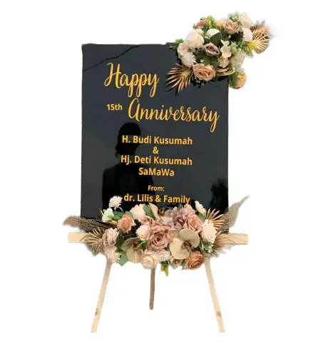 Papan Bunga Akrilik Karangwuluh