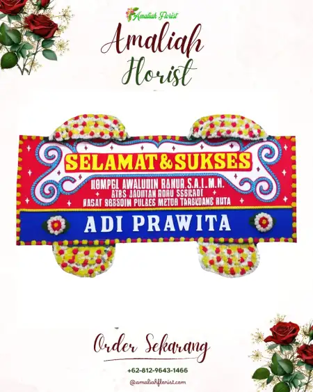 Papan Bunga Ucapan Selamat Karangwuluh