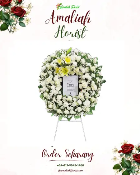 Krans Bunga Duka Karangwuluh