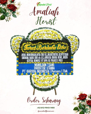 Papan Bunga Duka di Karangwuluh