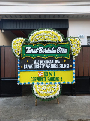 Papan Bunga Duka di Karangwuluh